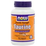 Now Foods Taurine Double Strength 1000 mg 100 Capsules