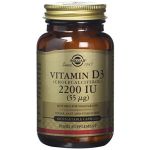 Solgar Vitamin D3 (Cholecalciferol) 2200 IU - Vegetable Capsules 100