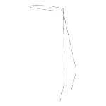 FabiMax 4202 Lit dappoint Fixation pour lit /à sommier tapissier Blanc