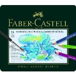 Faber-Castell Etui en métal de 24 crayons aquarellables Albrecht Durer