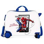 Spiderman Action Valise Enfant Bleu 50x38x20 cms Rigide ABS Serrure à combinaison 34L 2,3Kgs 4 roues Bagage à main