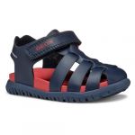 Geox Gar&ccedil;on B Sandal Fusbetto Bo, Navy, 25 EU