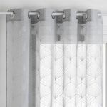 Voilage (140 x 240 cm) Mia Gris