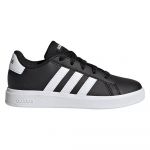 Adidas Chaussures de tennis pour enfant Grand Court 2.0k Unisexe, Core Black Cloud White Core Black., 36 EU