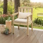 Chaise de jardin bois – vert