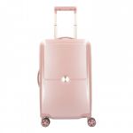 Delsey Valise rigide cabine Turenne 4R 55 cm Rose
