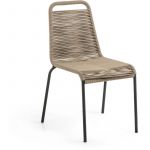 Kave Home Chaise Lambton marron