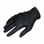 Black Mamba Boîte de 100 gants jetables nitrile noir M - Blackmamba