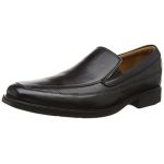 Clarks Tilden Free, Chaussons homme, Noir (Black Leather), 44