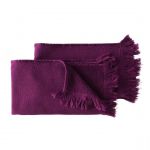 Declikdeco Lot de 2 serviettes invités LUNA Purple rain 50 x 30