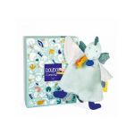 Doudou et Compagnie Les calinosaures - filou, doudou (amande) - taille 25 cm