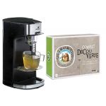 Senya Set Machine à thé, théière électrique noire Tea Time & le Coffret Découverte comprenant 72 sachets – Les 2 Marmottes