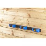 Mottez Support 3 blocs manches sur r&eacute;glette