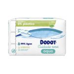 Dodot Lingettes Aqua Plastic Free 3 x 48