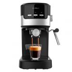 Cecotec Cafetière espresso compacte Power Espresso 20 Pecan. 1100 W, 20 Bars, Système Thermoblock, Buse orientable, Porte-filtre avec double sortie et 2 filtres, 1,25 litre
