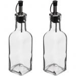Secret de Gourmet Ensemble Huile & Vinaigre "Cucina" 16cl Transparent