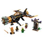 Lego NINJAGO 71736 Le jet multi-missiles Boulder Blaster