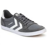Hummel Baskets basses TEN STAR LOW CANVAS Gris - Taille 36,37,38,39,40,41,44