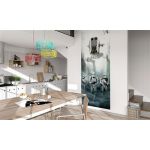 Komar 001-DVD1 Star Wars Imperial Forces Papier peint photo non tissé 1 panneau avec colle Multicolore 100 x 250 cm