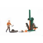 Bruder Toys 62650 - Set forestier Bworld avec figurine