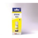 Epson Cartouche d'encre Ecotank Bouteille 104 Jaune