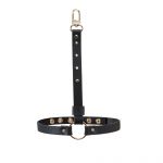 Maze Jarretières en Cuir Vegan Noir Bijoux Indiscrets