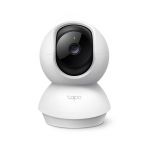 Tapo TC71 V1 Caméra de surveillance réseau panoramique / inclinaison couleur (Jour et nuit) 3 MP 2304 x 1296 2K audio sans fil Wi Fi 2 4GHz radio H 264 - CC 9 V