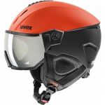 Uvex Instinct Visor Fierce Red/Black Mat 53-56 cm Casque de ski