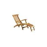 Teck'Attitude Bahia - Chaise longue en teck