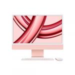 Apple 24" écran retina 4,5K 256 Go 8 Go RAM Puce M3 CPU 8 cours GPU 10 cours Rose Reconditionné