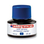 Edding E-MTK 25 Encre de recharge Bleu pour Marqueur permanent