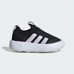 Adidas Chaussures Bubblecomfy noir blanc b&eacute;b&eacute; - 27