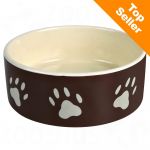 Trixie &Eacute;cuelle c&eacute;ramique pattes de chien 0,3 L