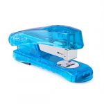 Rapesco 1393 Snapper Agrafeuse, Capacité de 20 Feuilles, Bleu Transparente