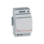 Legrand Alimentation modulaire &agrave; d&eacute;coupage monophas&eacute;e entr&eacute;e 100V~ &agrave; 240V~ et sortie 12V 54W 4,5A 3 modules (146712)