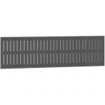 VidaXL Tête de lit murale Gris 204x3x60 cm Bois massif de pin