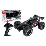 TURBO CHALLENGE - Off Road - Racing - 097726 - Voiture Télécommandée - Noir - 1/18 - Batterie Rechargeable et Piles incluses - Plastique - À Partir de 6 Ans