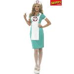 Smiffy's Déguisement infirmière femme (taille S, M ou L)