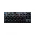 Logitech gaming sans fil ultra-plat G915 X LIGHTSPEED TKL, GL Red Linear - PC/Mac - Noir