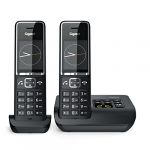 Gigaset Téléphone sans fil COMFORT 550A DUO REPONDEUR NOIR