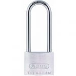 Abus 64TI/50HB80 50 x 80 mm Titalium Cadenas à Anse Longue à clé Ka6511