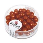 Rayher Perles verre Renaissance - bleu clair 6mm