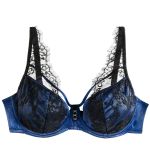 Soutien-gorge &agrave; armatures grand maintien - Bleu