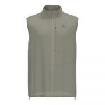 Odlo Zeroweight Gilets De Course Hommes - Gris, Taille M