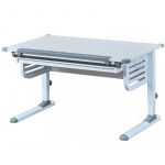 Bureau Inclinable 1 Tiroir "Ulrik" 110cm Blanc Prix