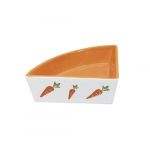 Nobby Mangeoire de coin pour rongeurs en c&eacute;ramique Pet