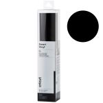 Cricut Vinyle adhésif Repositionnable Smart - Noir - 33 x 366 cm - 1 feuille