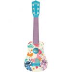 Lexibook Disney Stitch, Ma première Guitare pour Enfant, 6 Cordes en Nylon, 53 cm, Guide Inclus, Bleu, K200D