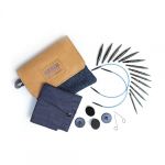 Knitpro Mini Bois Indigo Interchangeable Aiguille Ensemble - 1 Jeu