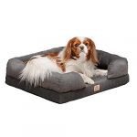 Ferplast Panier pour chien orthopédique MEMOR-ONE M en Memory Foam, Housse Amovible, Lavable